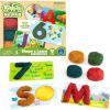 Educational Insights Plant-Based Playfoam Naturals Shape & Learn Letters & Numbers, 36 Cards, and 4 Colors of Playfoam, Ages 3+