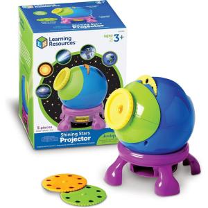 Learning Resources Shining Stars Projector – 5 Piece Set, Ages 3+, Solar System, Space Projector for Kids, Planets Toys, STEM(7 inches)