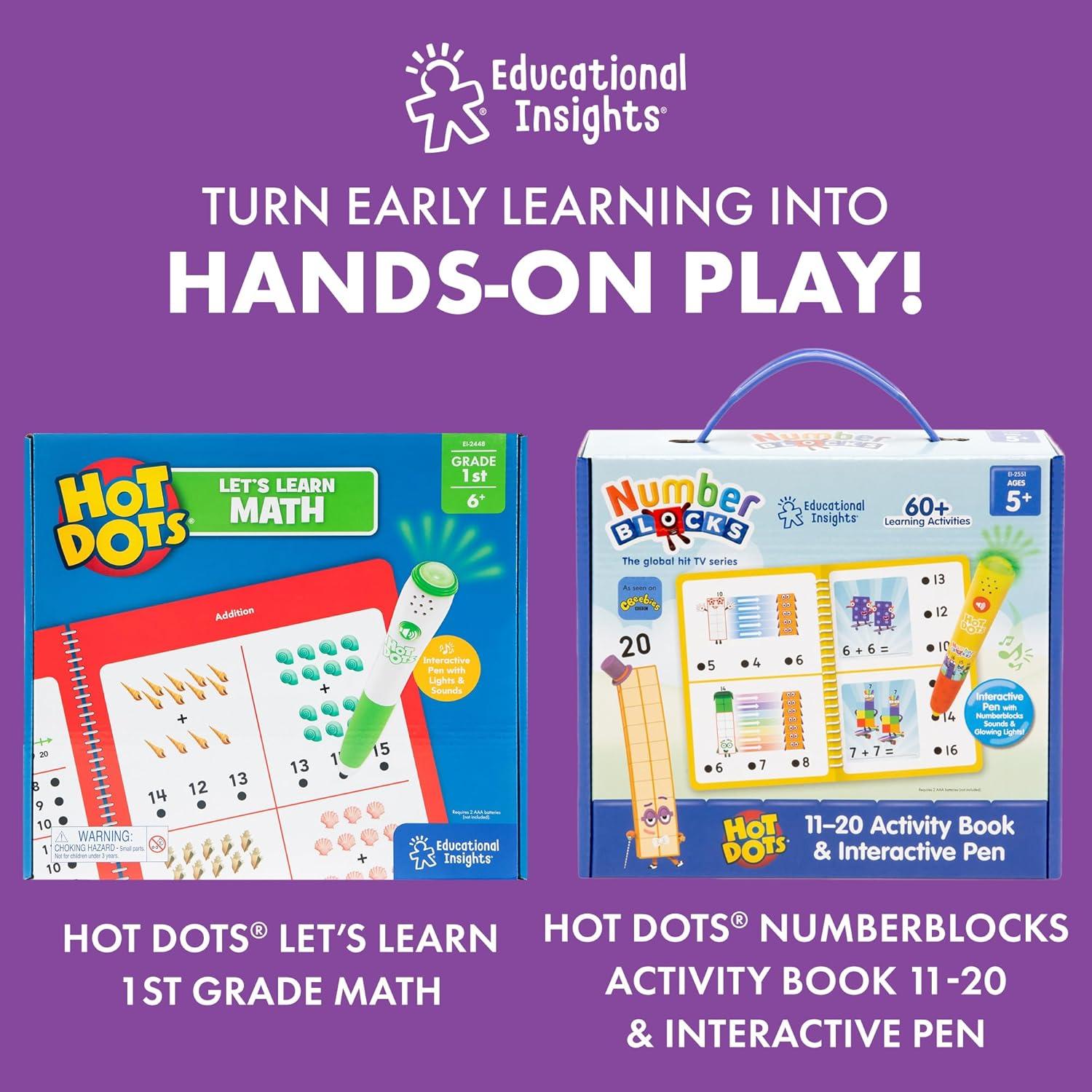 imageEducational Insights Hot Dots Lets Learn 1st Grade Reading Reading Activity Workbook Ages 67