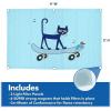 Educational Insights Fluorescent Light Covers 3-Pack: Pete The Cat Themed – Ceiling Light Fiters for Classroom, Office & Home, Overhead LED Shades, Calming Sensory Fixtures & Teacher Essentials
