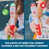 Educational Insights Hot Dots Kindergarten Essentials: Reading & Math Workbook – Kindergarten Workbooks with Interactive Pen, Homeschool Learning Books, Build Reading Fluency and Math Skills, Ages 5+(Medium)