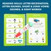 Educational Insights Hot Dots Kindergarten Essentials: Reading & Math Workbook – Kindergarten Workbooks with Interactive Pen, Homeschool Learning Books, Build Reading Fluency and Math Skills, Ages 5+(Medium)