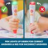 Educational Insights Hot Dots Let’s Learn Kindergarten Reading Set – Kindergarten Workbooks with Interactive Pen, Homeschool Learning Activities, Learn to Read Activity Books for Kids Ages 5+(Kindergarten Reading)