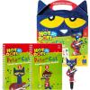 Educational Insights Hot Dots Jr. Pete The Cat – Kindergarten Rocks Set with Interactive Pen Included, 200+ Multi-Subject Activities, Homeschool & Kindergarten Readiness Learning Workbooks, Ages 5+(Kindergarten Rocks)