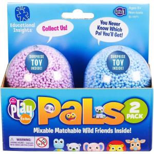 Educational Insights Playfoam Pals Wild Friends 2-Pack, Non-Toxic, Sensory, Arts & Crafts For Kids, Surprise Collectible Toy, Ages 3+(2-Pack)