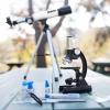Educational Insights GeoSafari Telescope & Microscope Set – Science Kit with Refractor Telescope and Microscope for Kids, Includes Prepared Slides, Discovery Toys, Science Gifts for Kids 8-12