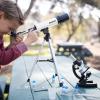 Educational Insights GeoSafari Telescope & Microscope Set – Science Kit with Refractor Telescope and Microscope for Kids, Includes Prepared Slides, Discovery Toys, Science Gifts for Kids 8-12
