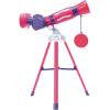 Educational Insights GeoSafari Jr. My First Telescope – Mini Telescope for Kids, Toddler Space Toy, Beginner STEM Learning, Science Gifts for Boys & Girls Ages 4+(Pink)