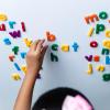 Educational Insights Multicolored Uppercase AlphaMagnets , Set of 42 Uppercase Letters: Perfect for Homeschool & Classroom, Ages 3+(1 Count (Pack of 1))