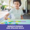 Educational Insights Phonics Dominoes – Short Vowels – Manipulative for Classroom & Home, Set of 84 Dominoes in 6 Colors, Ages 6+(Short Vowels)