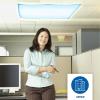 Educational Insights The Original Fluorescent Light Covers 4-Pack: Tranquil Blue – Ceiling Light Filters for Classroom, Office & Home, Overhead LED Shades, Calming Sensory Fixture & Teacher Essentials(Tranquil Blue)