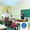 Educational Insights The Original Fluorescent Light Covers 4-Pack: Tranquil Blue – Ceiling Light Filters for Classroom, Office & Home, Overhead LED Shades, Calming Sensory Fixture & Teacher Essentials(Tranquil Blue)