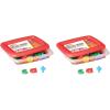 Educational Insights Multicolored Uppercase AlphaMagnets , Set of 42 Uppercase Letters: Perfect for Homeschool & Classroom, Ages 3+(1 Count (Pack of 2))