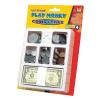 Educational Insights Play Money Coins & Bills Tray, Set of 200 Pieces of Play Money for Classroom or Home, Counting Skills & Pretend Play, Ages 5+