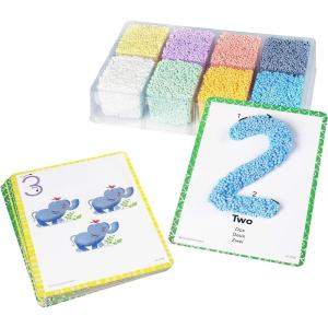 Educational Insights Playfoam Shape & Learn Numbers Set, Flash Card Set, Preschool Kindergarten Classroom Essentials, Ages 3+