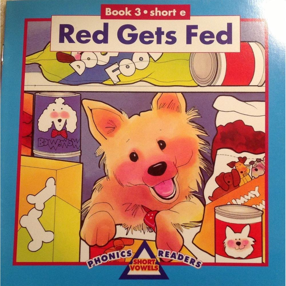 image:imageRed Gets Fed Phonics Readers Short Vowels Book 3 Short e