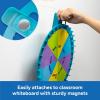 Educational Insights Jumbo Magnetic Spin Wheel – Customizable Magnetic Spinner for Classroom Games and Learning Activities, Fun Teacher & Classroom Supplies, Large Spinning Wheel for Dry Erase Board