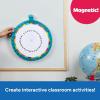 Educational Insights Jumbo Magnetic Spin Wheel – Customizable Magnetic Spinner for Classroom Games and Learning Activities, Fun Teacher & Classroom Supplies, Large Spinning Wheel for Dry Erase Board