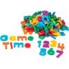 Educational Insights Multicolored AlphaMagnets and MathMagnets, 214 Pieces(126 Pieces)