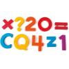 Educational Insights Multicolored AlphaMagnets and MathMagnets, 214 Pieces(214 Pieces)