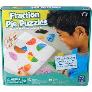 Educational Insights Fraction Pie Puzzles