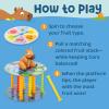 Educational Insights Snack or Splash – Learning Games for Kids Ages 4-8, Toddler Board Games, Strategy Topple Game, Tabletop Family Board Game, Preschool Fine Motor and Color-Matching Toys