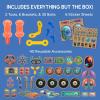 Educational Insights Boxineers Cardboard Vehicles – Creative Craft Supplies for Kids Projects, Cardboard Tools for Kids, DIY Fine Motor Activities, Kids Crafts and STEM Construction Kits